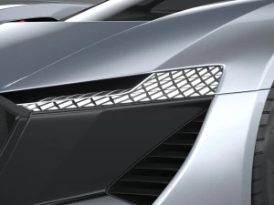Conceito Audi PB18 E-tron Modelo 3D