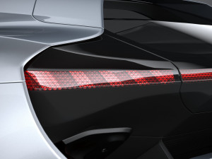 Audi PB18 E-tron Concept 3D Модель