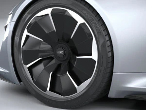 Conceito Audi PB18 E-tron Modelo 3D