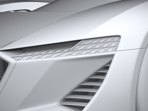 Audi PB18 E-tron Concept 3D Модель