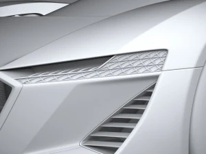 Conceito Audi PB18 E-tron Modelo 3D