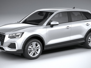 Audi Q2 2021 3D Model