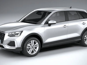 Audi Q2 2021 3D Model