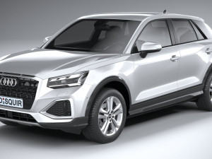 Audi Q2 2021 3D 모델