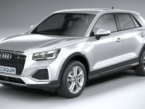 Audi Q2 2021 3D Model