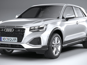 Audi Q2 2021 3D 모델