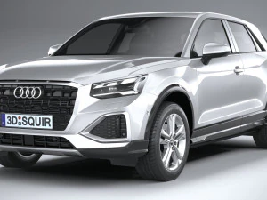 Audi Q2 2021 3D Model