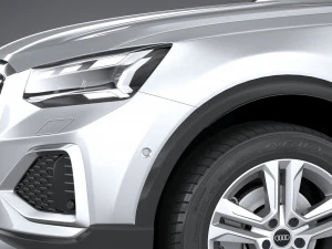 Audi Q2 2021 3D Model