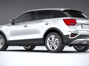 Audi Q2 2021 3D Model