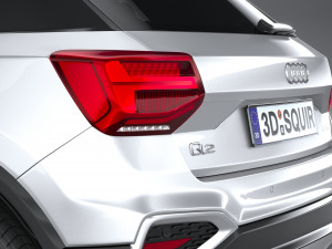 Audi Q2 2021 3D 모델