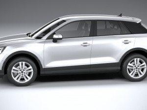 Audi Q2 2021 3D 모델