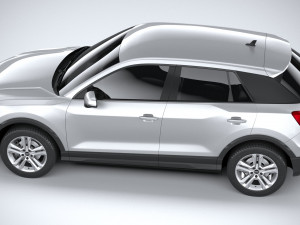 Audi Q2 2021 3D 모델