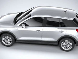 Audi Q2 2021 3D Model