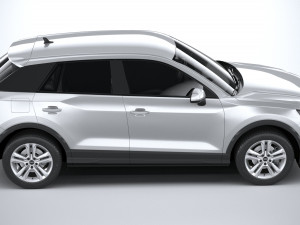 Audi Q2 2021 3D 모델