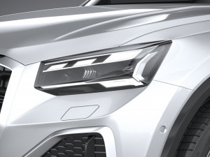 Audi Q2 2021 3D 모델