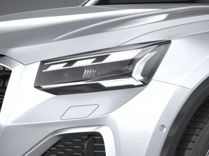Audi Q2 2021 3D Model