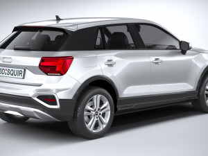 Audi Q2 2021 3D 모델