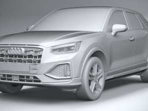Audi Q2 2021 3D 모델