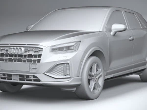Audi Q2 2021 3D Model