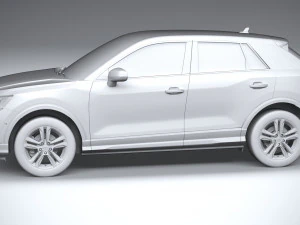 Audi Q2 2021 3D Model