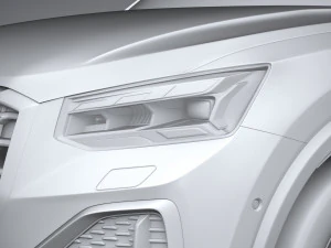 Audi Q2 2021 3D Model