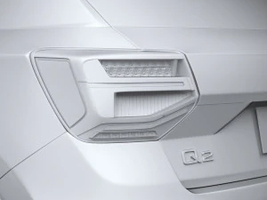 Audi Q2 2021 3D Model