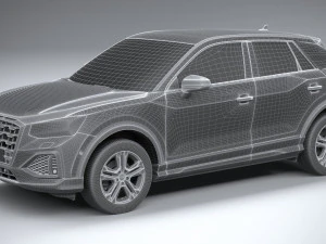 Audi Q2 2021 3D Model