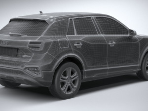 Audi Q2 2021 3D 모델