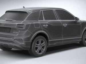 Audi Q2 2021 3D Model