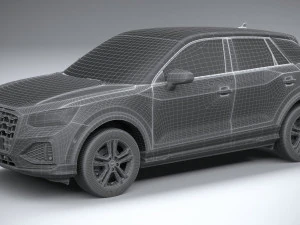 Audi Q2 2021 3D Model