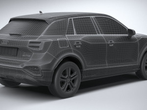 Audi Q2 2021 3D 모델