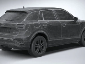 Audi Q2 2021 3D Model