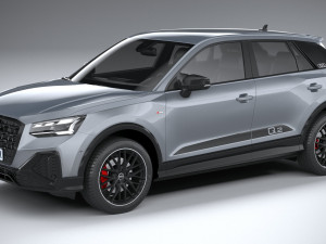 Audi Q2 S-line 2021 3D Model