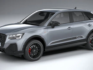 Audi Q2 S-line 2021 Modèle 3D