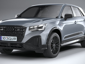Audi Q2 S-line 2021 3D Model
