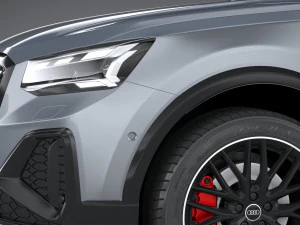 Audi Q2 S-line 2021 3D Model