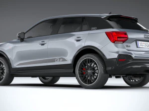 Audi Q2 S-line 2021 3D Model
