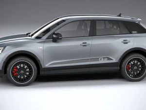 Audi Q2 S-line 2021 3D Model