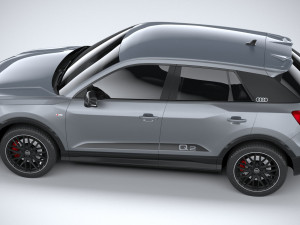 Audi Q2 S-line 2021 3D Model