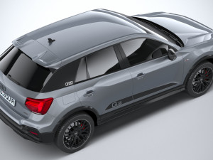 Audi Q2 S-line 2021 3D Model