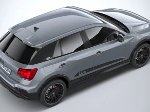 Audi Q2 S-line 2021 3D Model