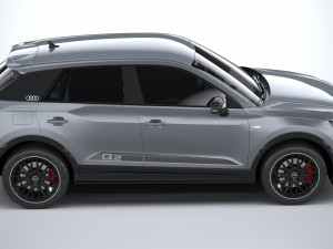 Audi Q2 S-line 2021 3D Model
