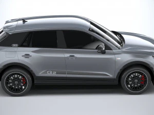 Audi Q2 S-line 2021 3D Model