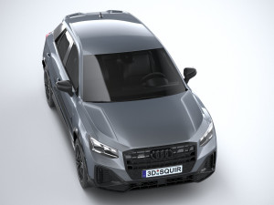 Audi Q2 S-line 2021 3D Model