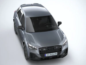 Audi Q2 S-line 2021 3D Model