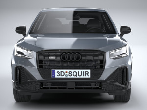 Audi Q2 S-line 2021 3D Model