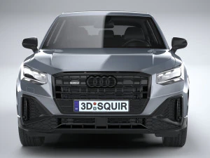 Audi Q2 S-line 2021 3D Model