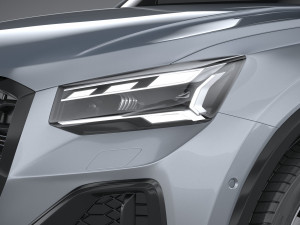 Audi Q2 S-line 2021 3D Model