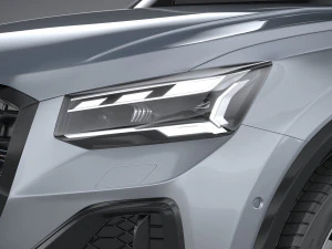Audi Q2 S-line 2021 3D Model
