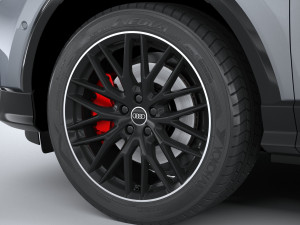Audi Q2 S-line 2021 3D Model